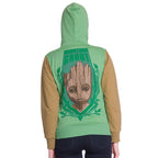 Immagine del prodotto Guardiani della Galassia - Felpa con cappuccio Groot donna verde