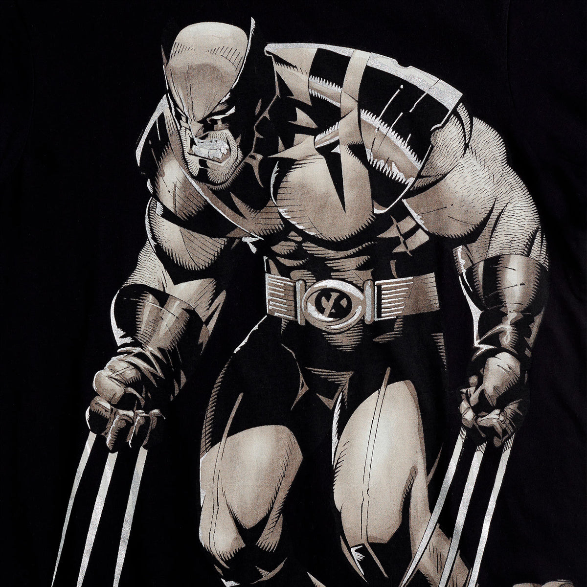 Immagine del prodotto Wolverine - T-shirt nera a grandezza naturale con artigli