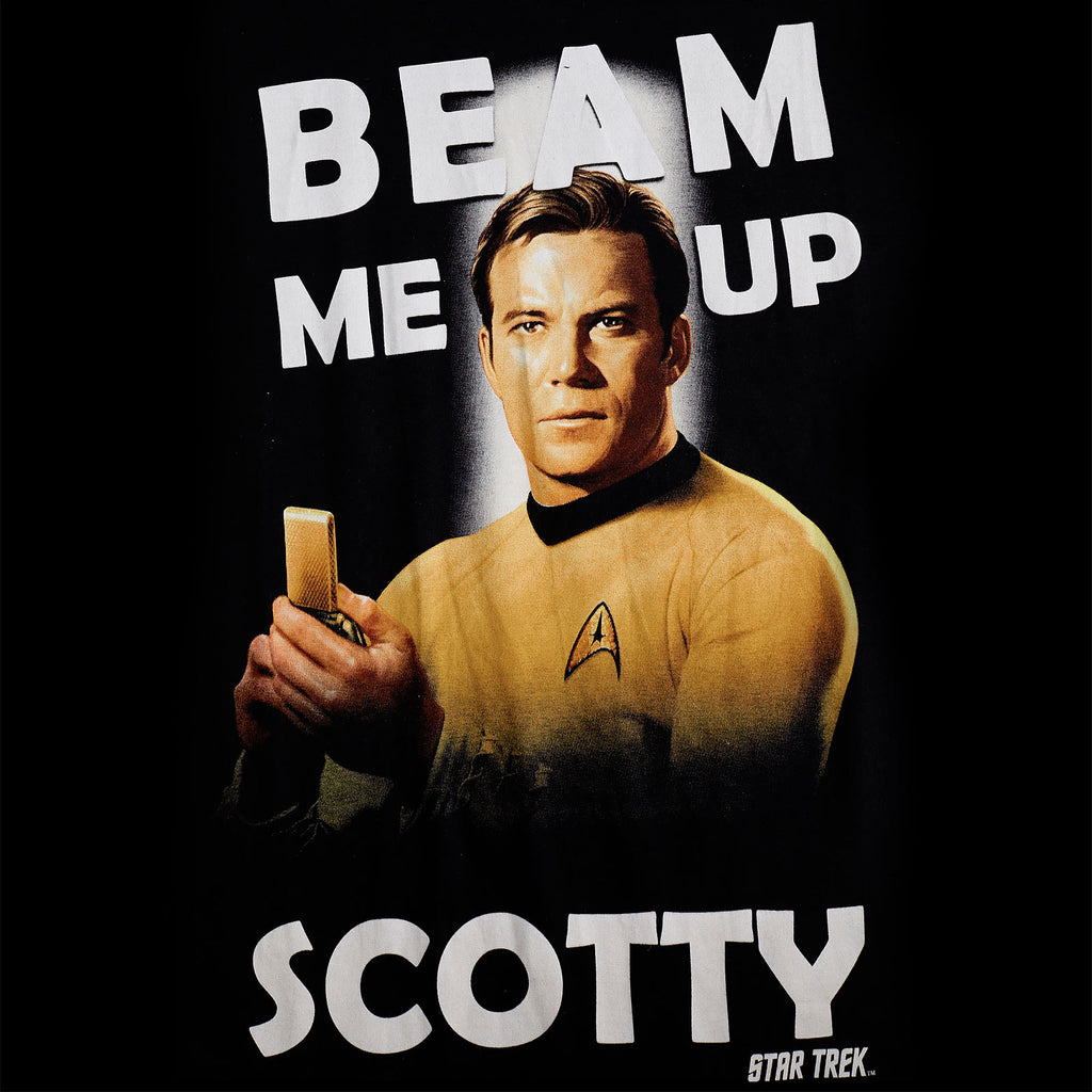 Immagine del prodotto Star Trek - Maglietta Kirk Beam Me Up nera