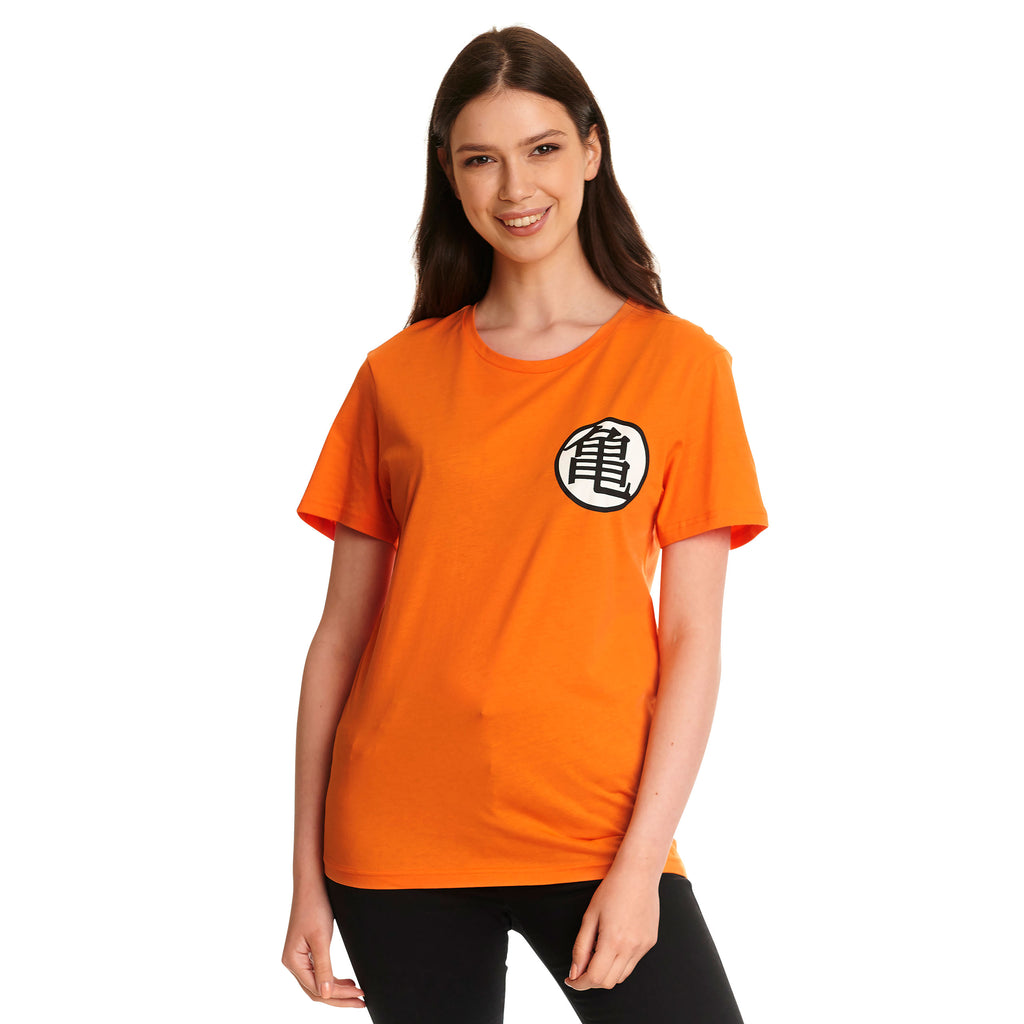 Image produit Dragon Ball - T-shirt Kaio Distressed orange