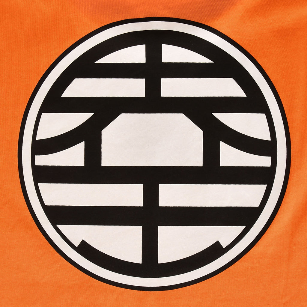 Image produit Dragon Ball - T-shirt Kaio Distressed orange
