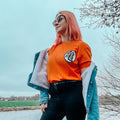 Image produit Dragon Ball - T-shirt Kaio Distressed orange