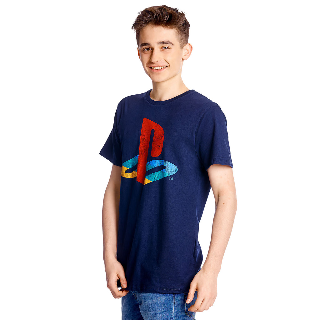 Immagine del prodotto PlayStation - T-shirt con logo blu