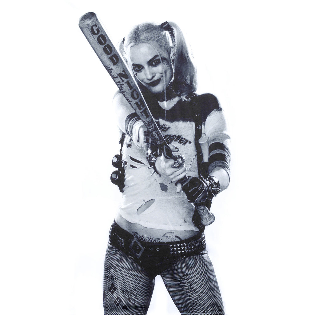 Immagine del prodotto Suicide Squad - T-shirt completa di Harley Quinn bianca