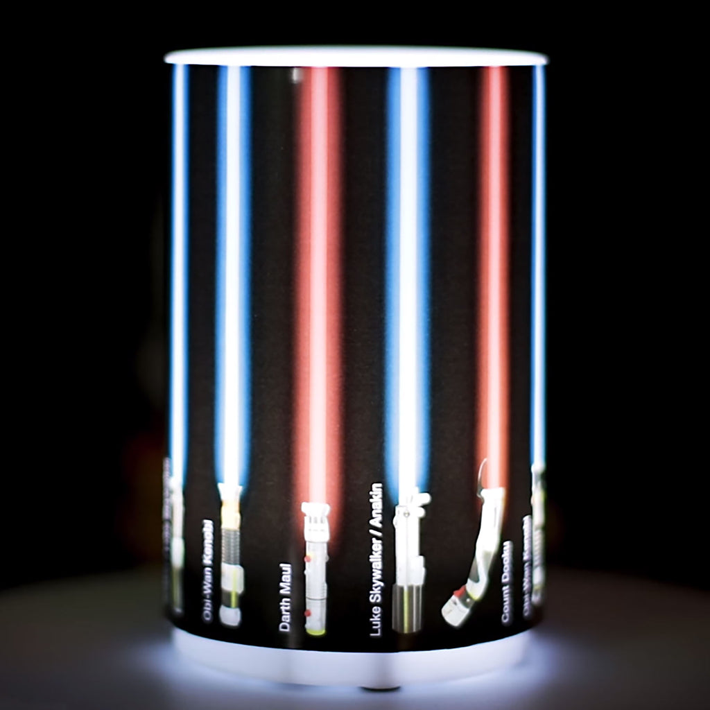 Image produit Star Wars - Mini lampe de table sabre laser avec son