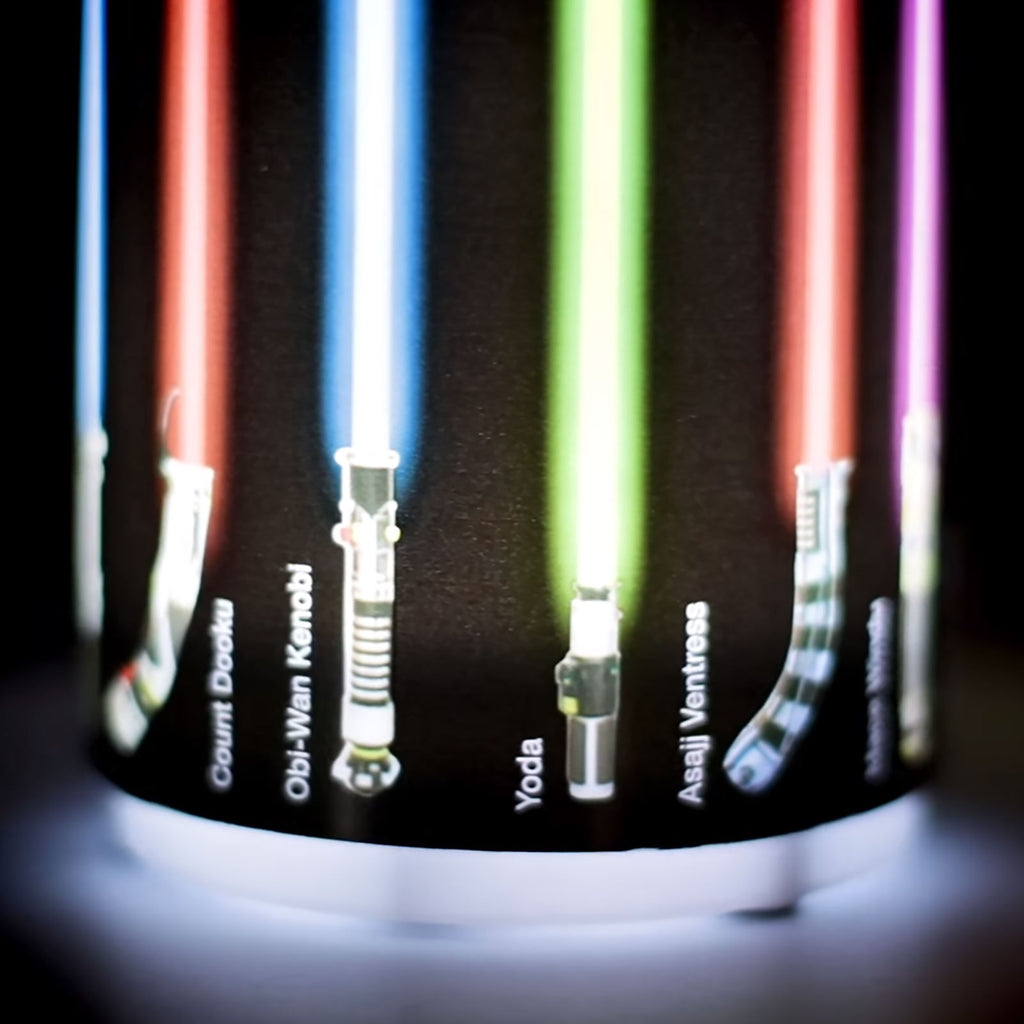 Image produit Star Wars - Mini lampe de table sabre laser avec son