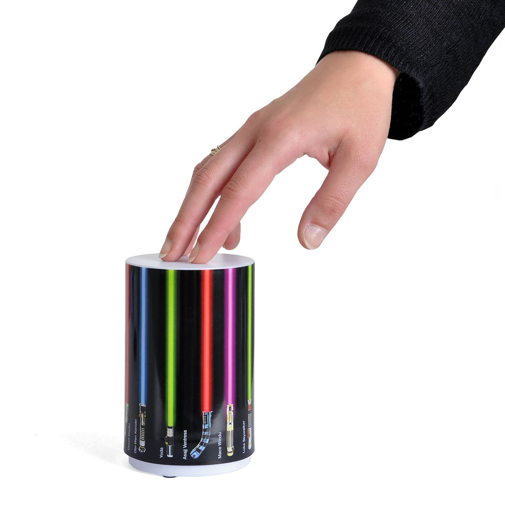 Image produit Star Wars - Mini lampe de table sabre laser avec son