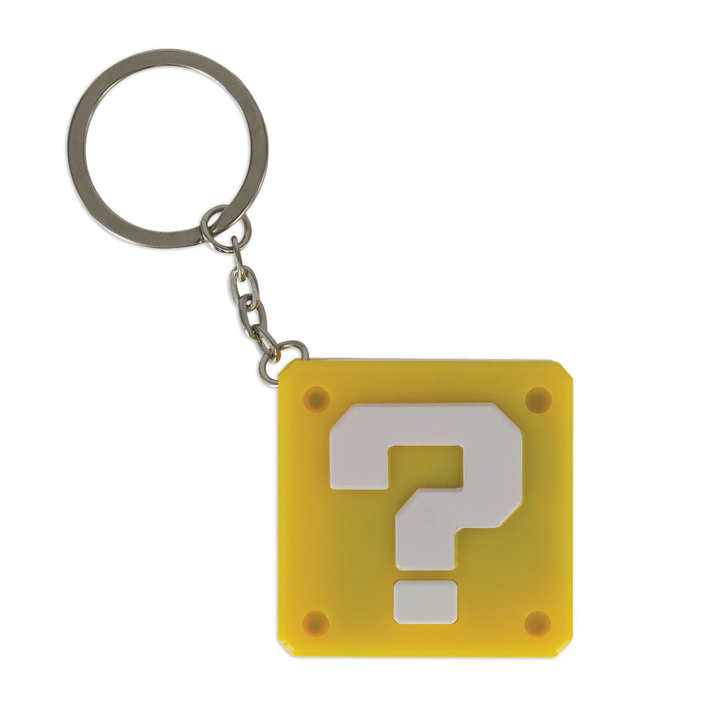 Immagine del prodotto Super Mario - Portachiavi con luce e suono di punto interrogativo