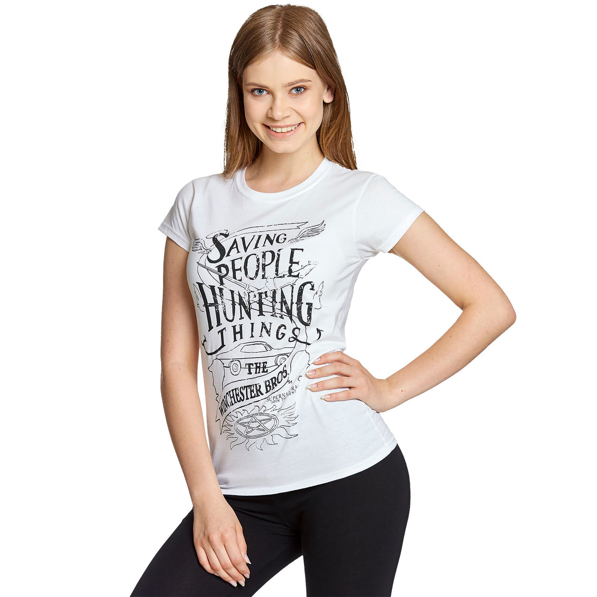 Immagine del prodotto Supernatural - T-shirt Winchester Bros per donna bianca