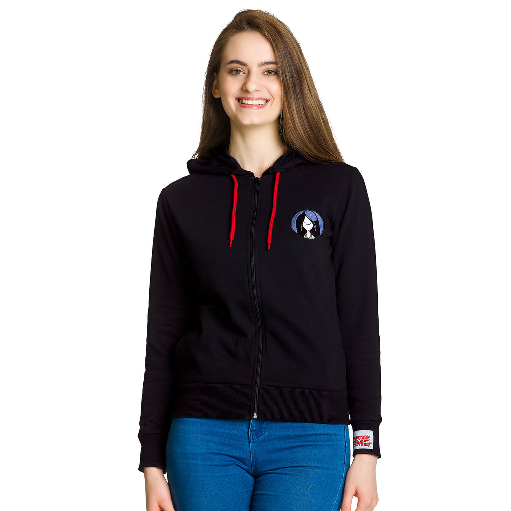 Immagine del prodotto Adventure Time - Felpa con cappuccio Marceline da donna nera