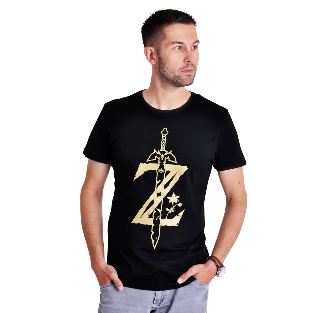 Immagine del prodotto Zelda - T-Shirt Logo Spada nera
