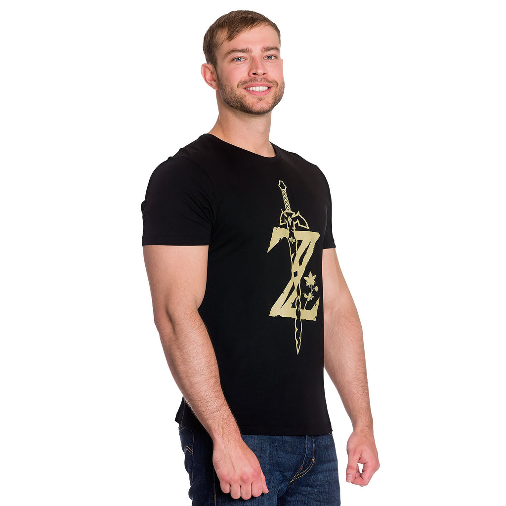 Immagine del prodotto Zelda - T-Shirt Logo Spada nera