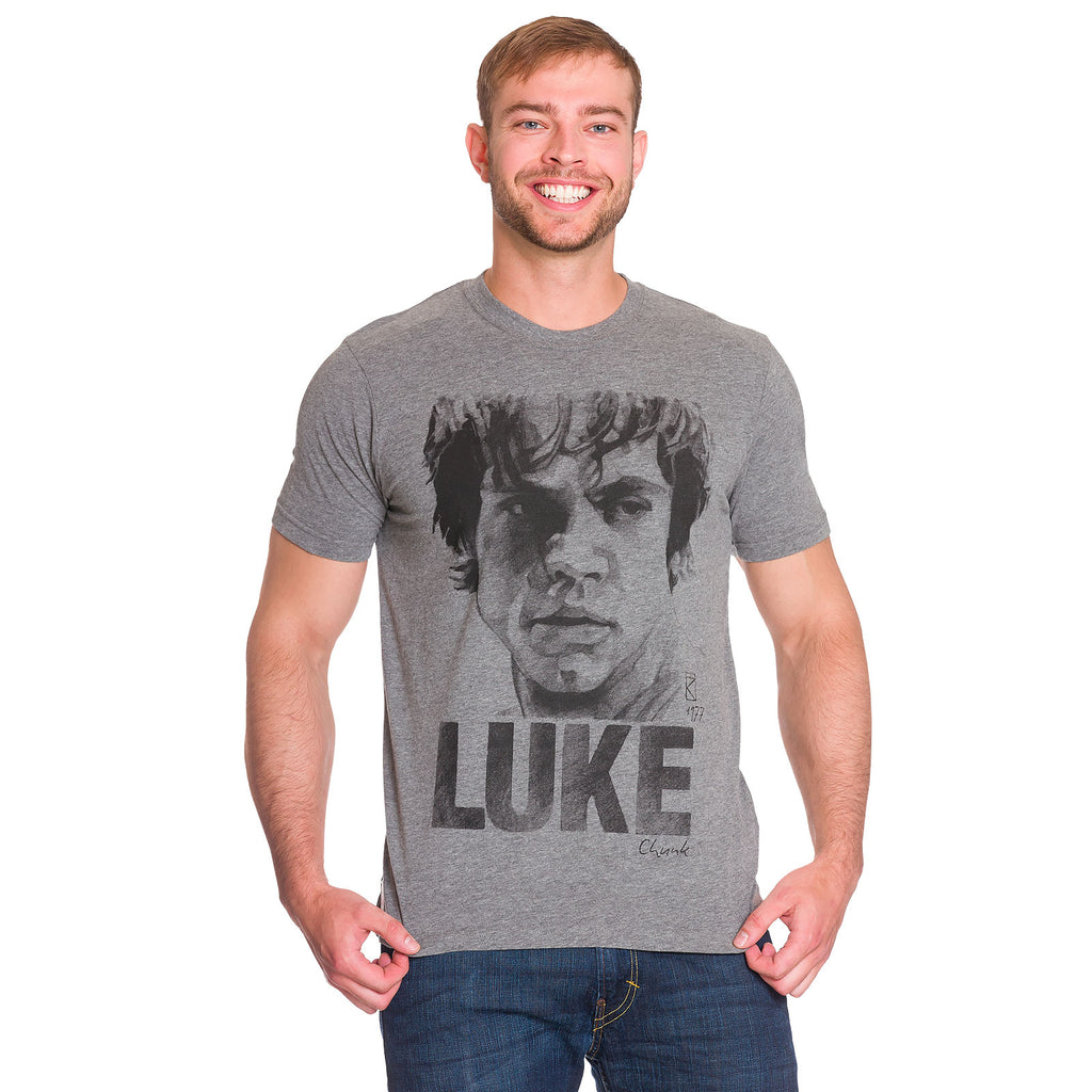 Produktbild Star Wars - Luke Sketch T-Shirt grau
