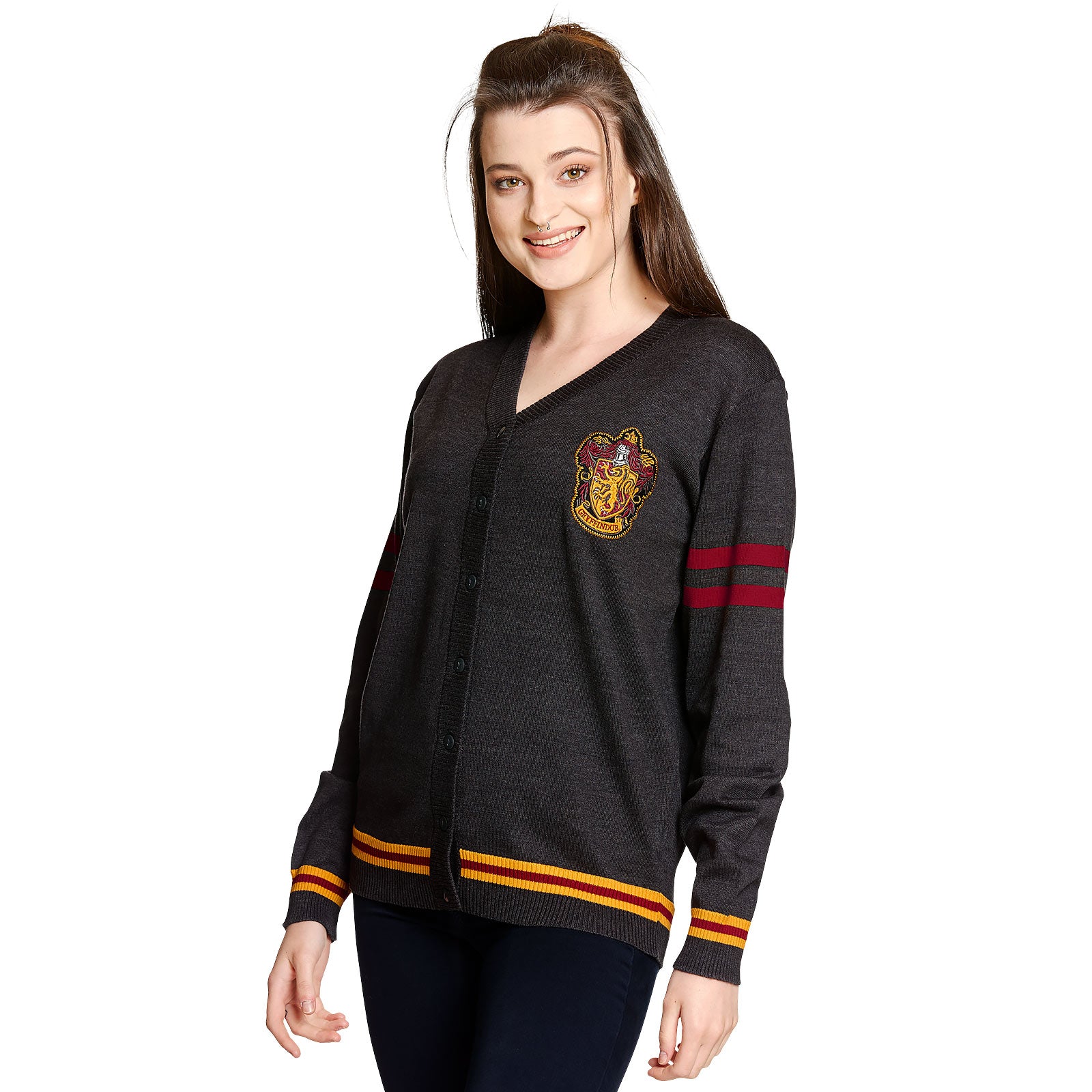 Produktbild Harry Potter - Gryffindor Cardigan mit Wappen