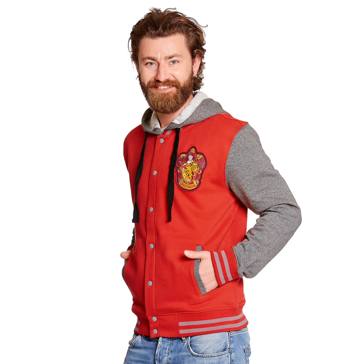 Image produit Harry Potter - Veste collège Gryffondor à capuche