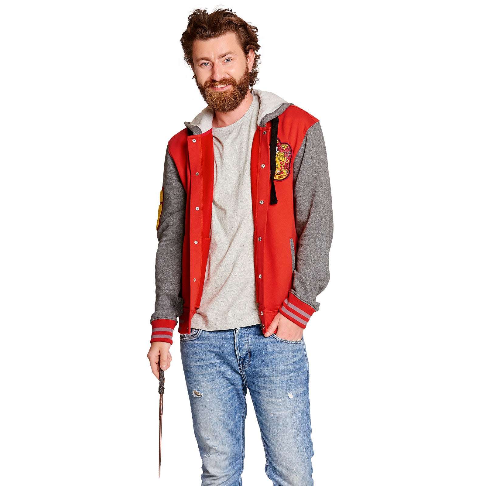 Image produit Harry Potter - Veste collège Gryffondor à capuche