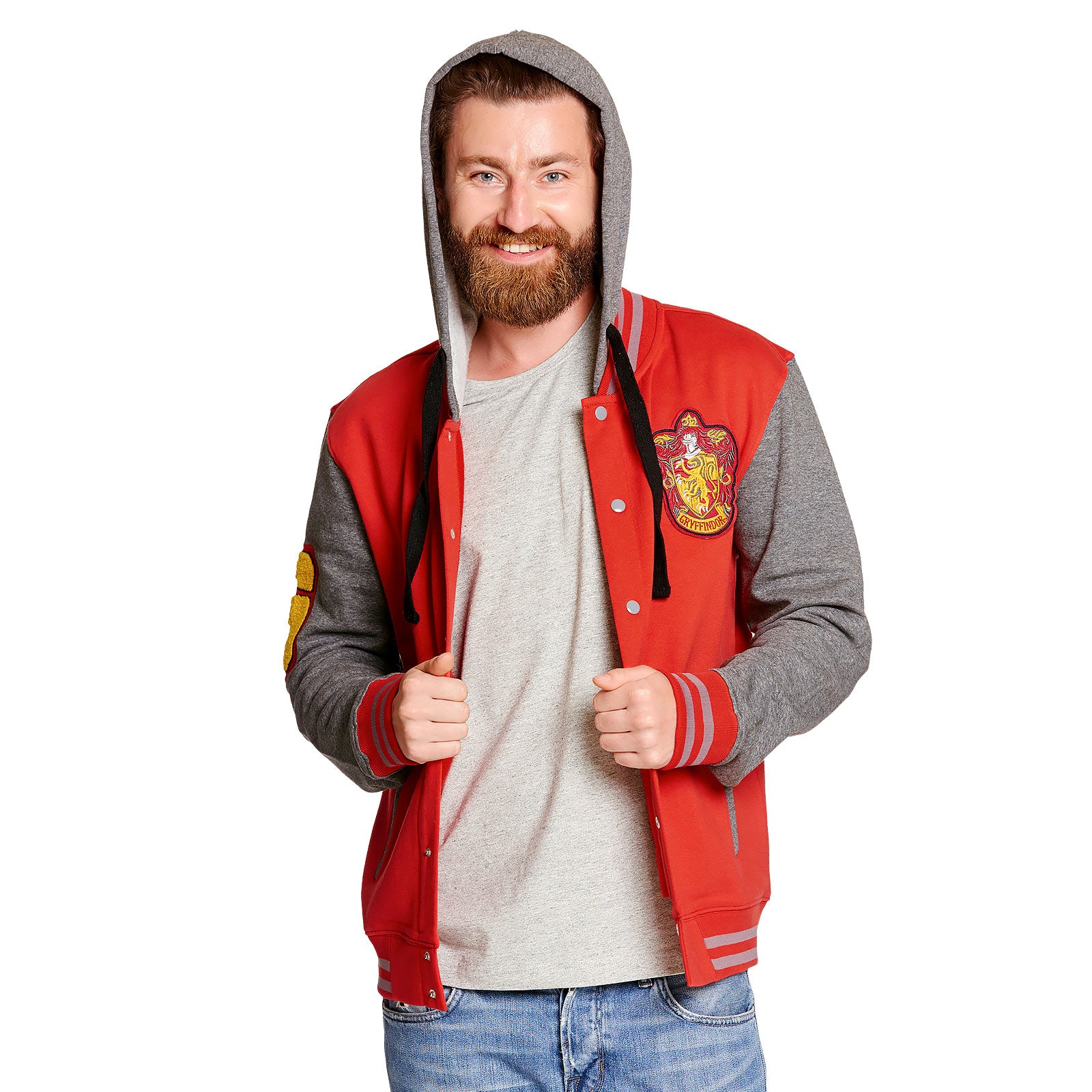 Image produit Harry Potter - Veste collège Gryffondor à capuche