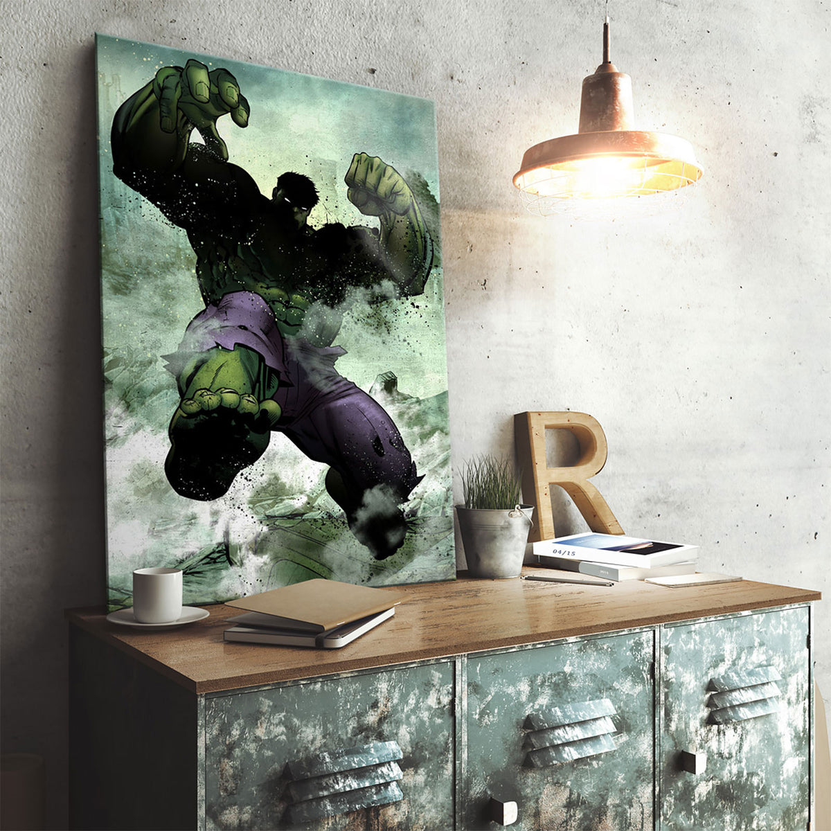 Image produit Poster Métallique Hulk