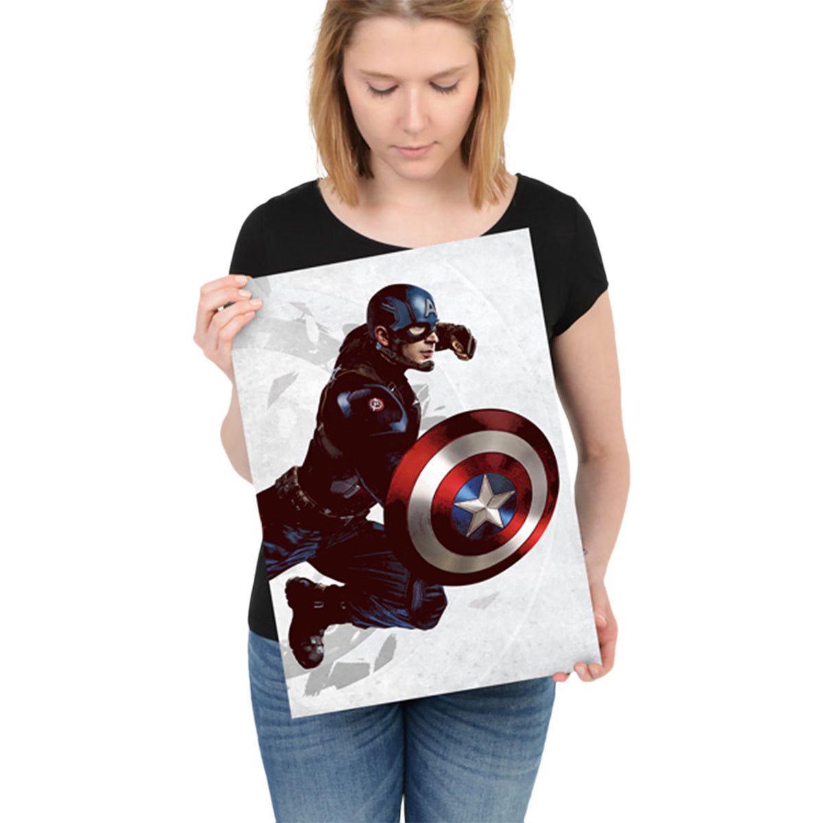Immagine del prodotto Capitan America - Poster in metallo di Civil War