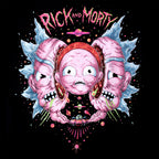 Immagine del prodotto Rick e Morty - T-shirt Head Split nera