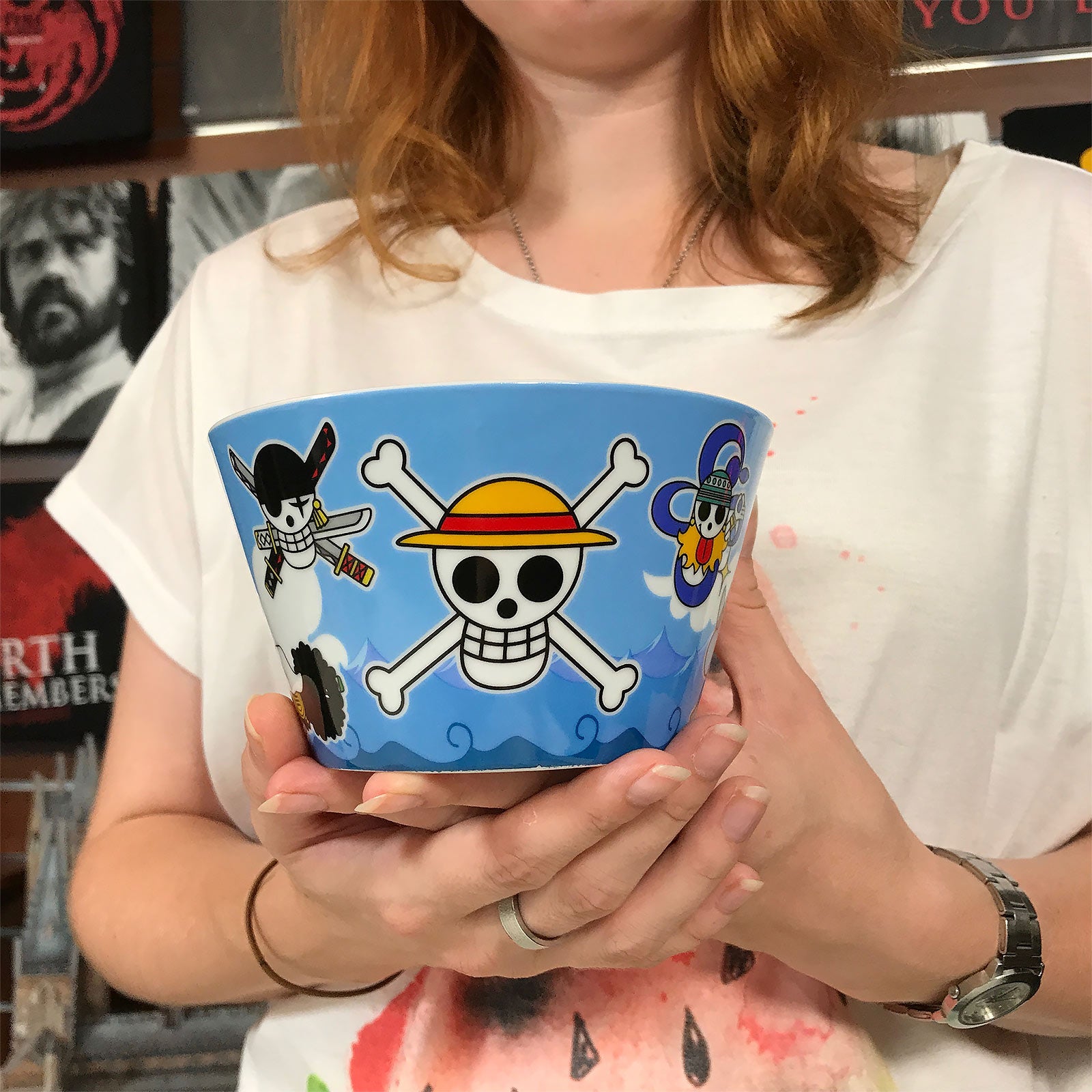 Produktbild One Piece - Strohhutbande Skulls Müslischale