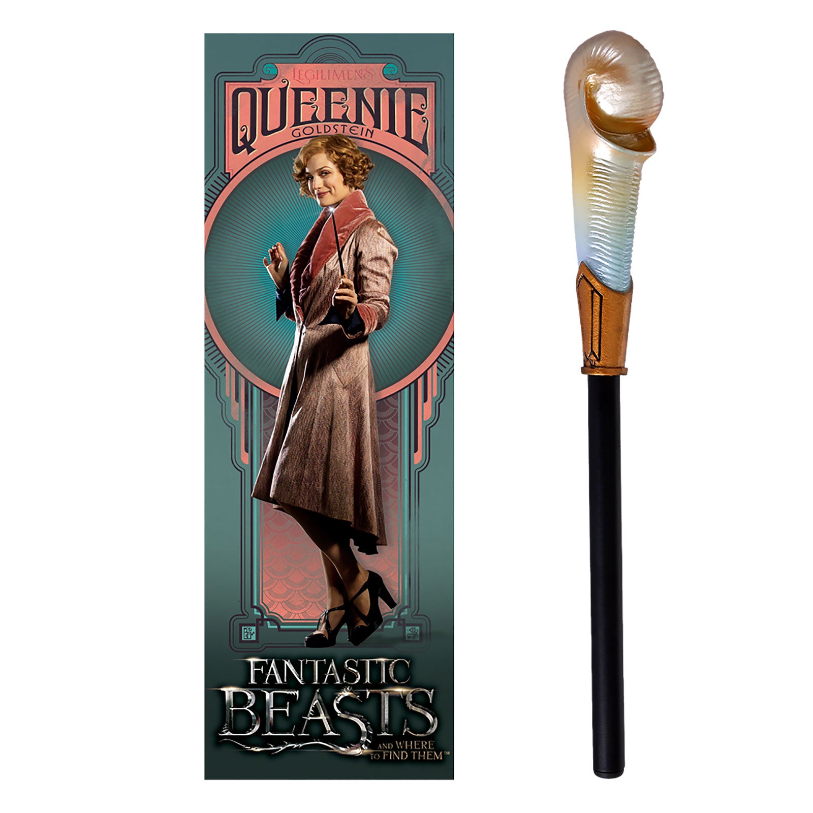 Image produit Stylo baguette magique & marque-page Queenie Goldstein - Animaux fantastiques