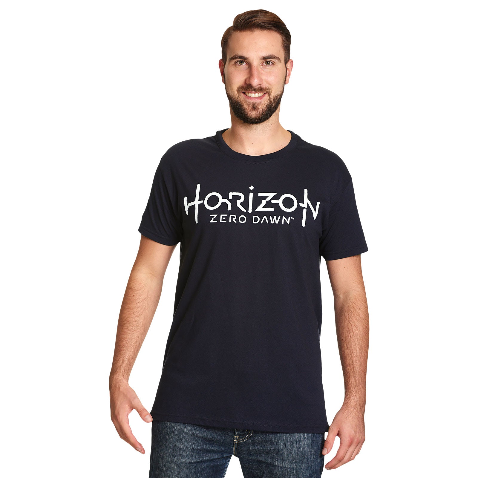 Immagine del prodotto Horizon Zero Dawn - T-shirt blu con logo