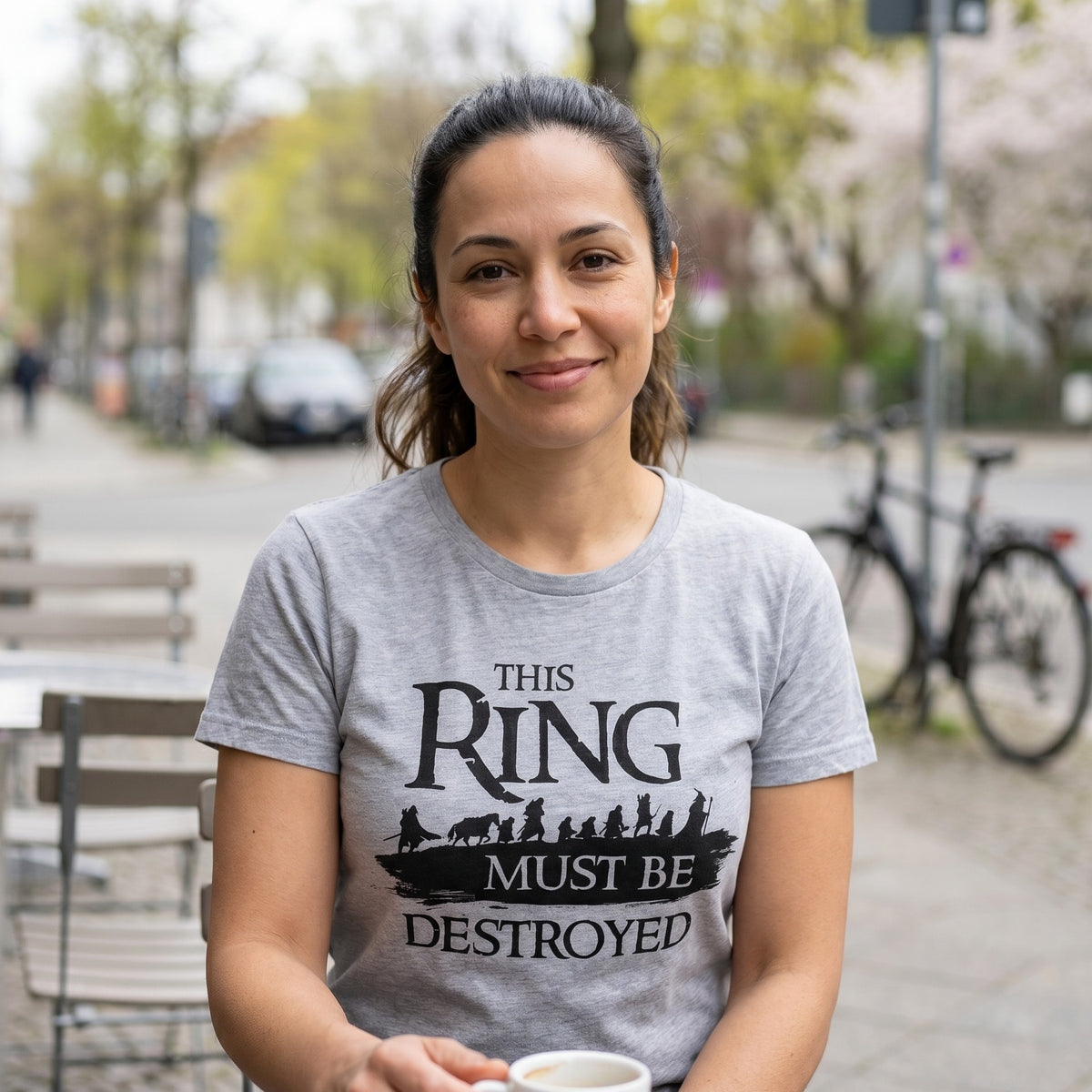 Immagine del prodotto Il Signore degli Anelli - T-shirt dei Compagni grigia