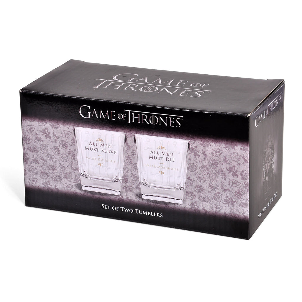 Image produit Game of Thrones - Set de Verres Serve & Die
