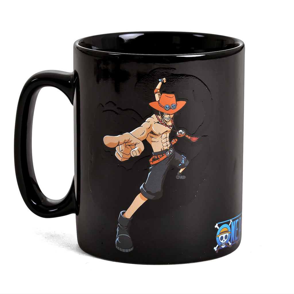 Produktbild One Piece - Luffy und Ace Thermoeffekt Tasse