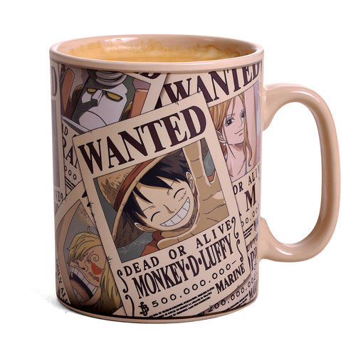 Image produit One Piece - Tasse Thermochromique Wanted