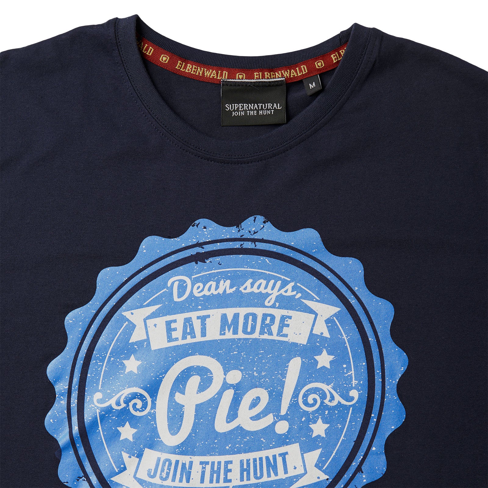Product image Supernatural - Eat More Pie T-Shirt blue