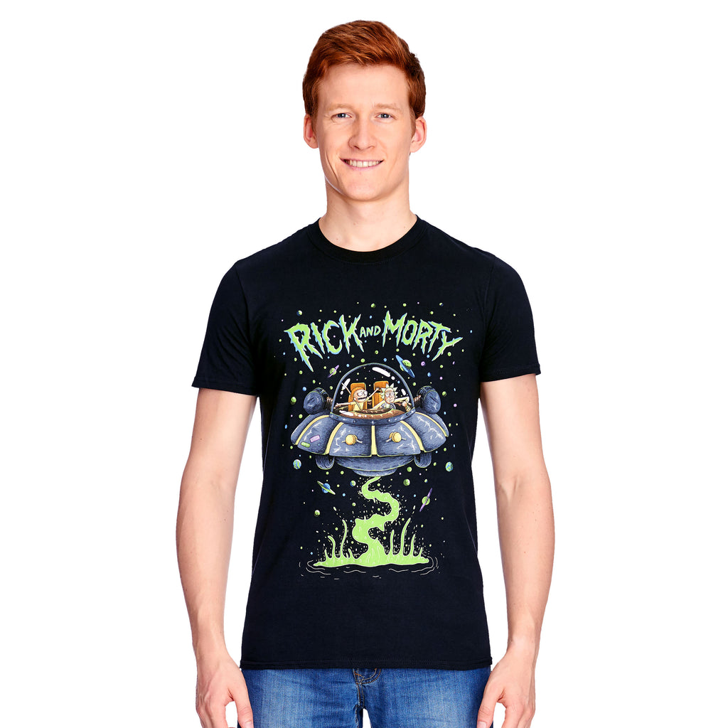 Immagine del prodotto Rick e Morty - T-shirt Space Cruiser nera