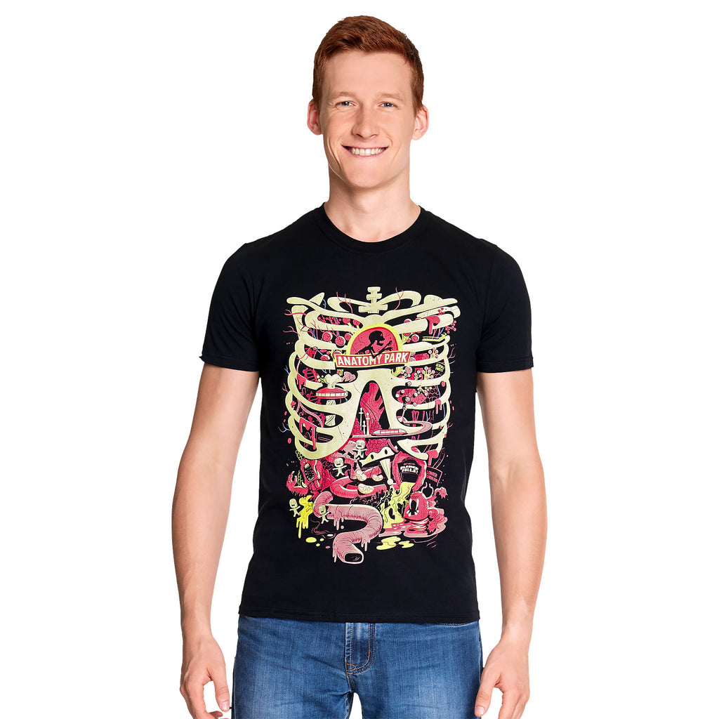 Produktbild Rick and Morty - Anatomy Park T-Shirt schwarz