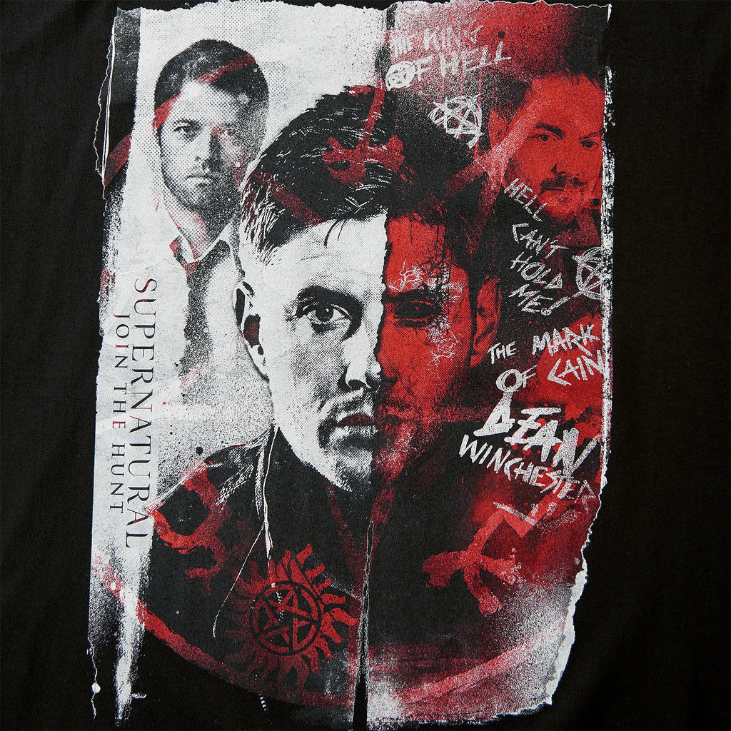 Immagine del prodotto Supernatural - T-shirt di Dean Winchester nera