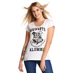Immagine del prodotto Harry Potter - Maglietta da donna bianca di Hogwarts Alumni