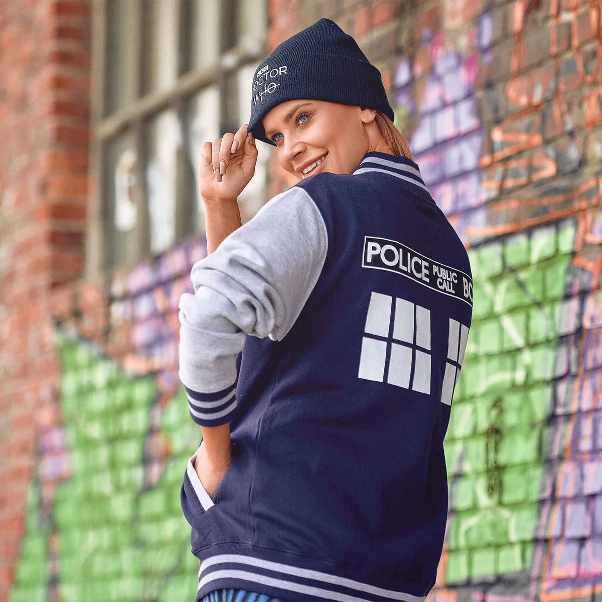 Immagine del prodotto Doctor Who - Giacca college Tardis