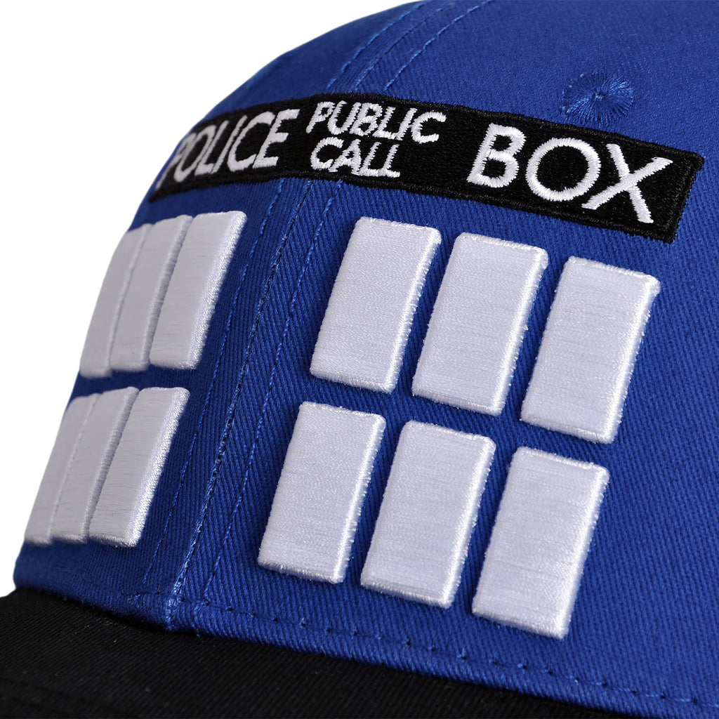 Image produit Doctor Who - Casquette de baseball Tardis bleue