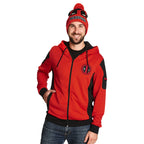 Immagine del prodotto Deadpool - Felpa con cappuccio rossa con logo