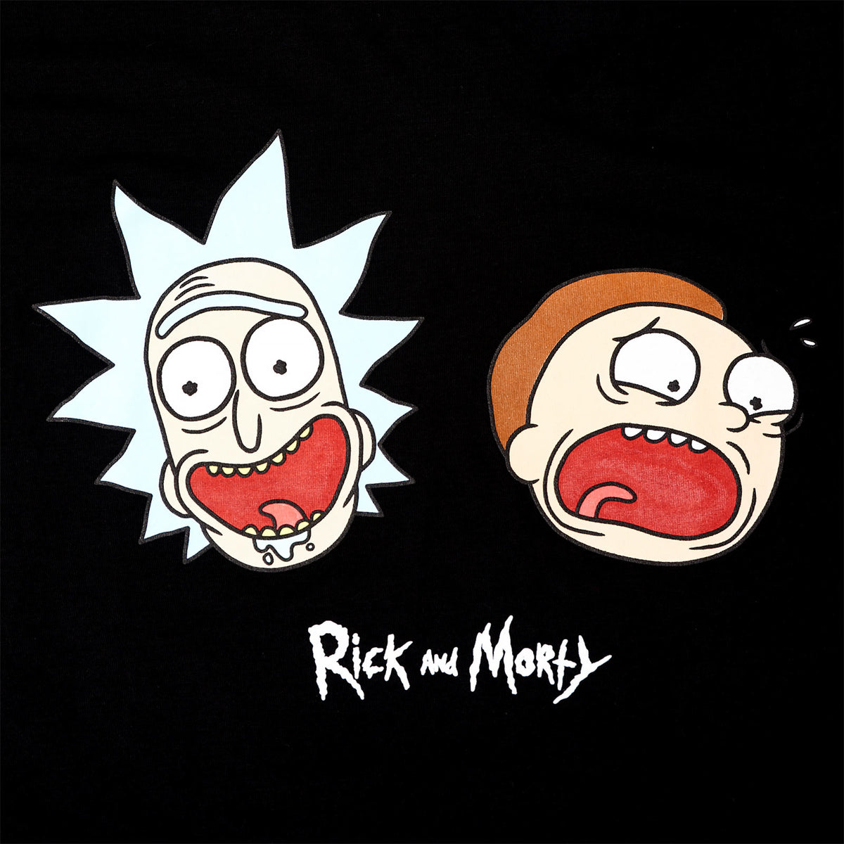 Produktbild Rick and Morty - Crazy Faces Glow in the Dark T-Shirt