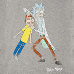 Produktbild Rick and Morty - Morty Eye Edit Distressed T-Shirt grau