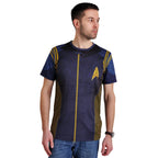 Image produit Star Trek - T-shirt bleu uniforme de commandant Discovery