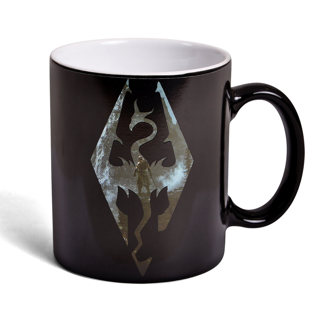 Immagine del prodotto Skyrim - Tazza con effetto termico logo del drago