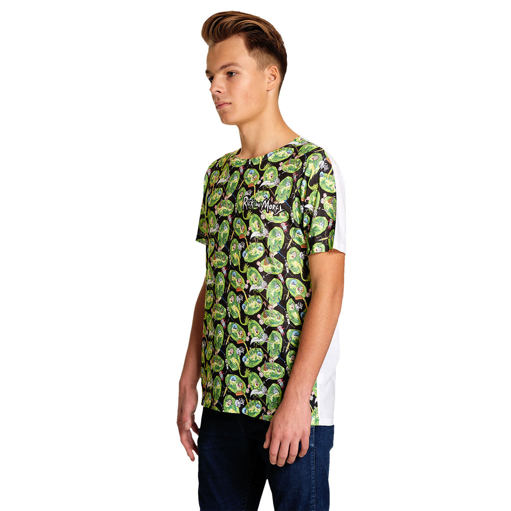 Immagine del prodotto Rick e Morty - T-shirt dell'Invasione del Portale