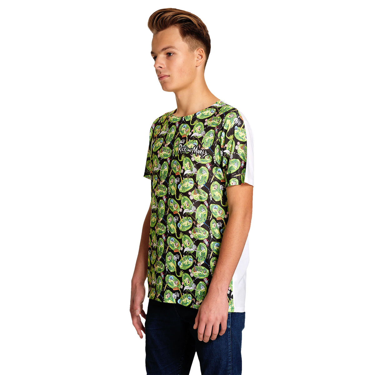 Immagine del prodotto Rick e Morty - T-shirt dell'Invasione del Portale
