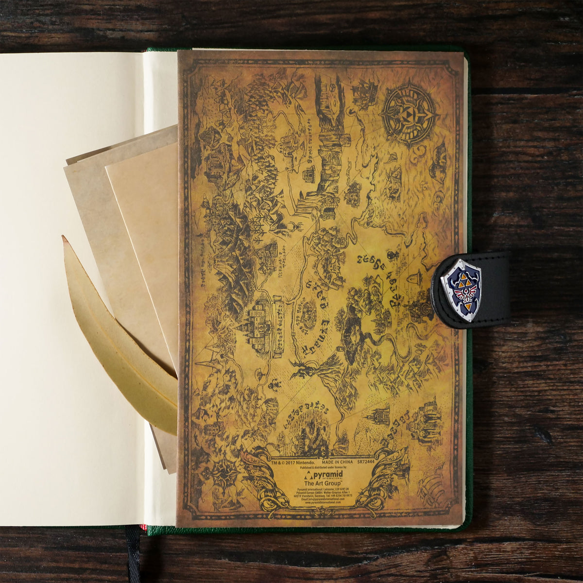 Produktbild Zelda - Gate of Time Premium Notizbuch A5