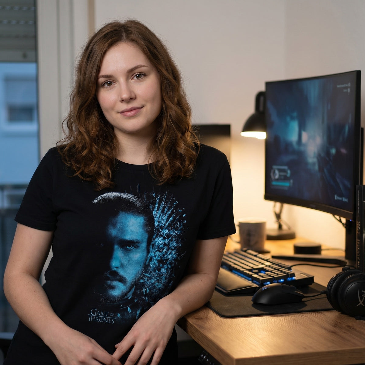 Immagine del prodotto Game of Thrones - Jon Winter is Here T-shirt nera