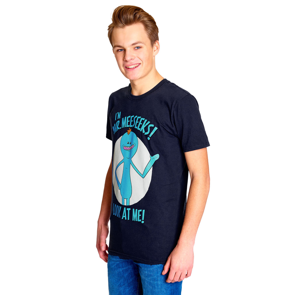 Image produit Rick et Morty - T-shirt Mr. Meeseeks bleu