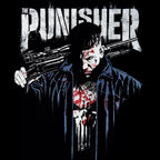 Image produit Punisher - T-Shirt noir Dressed in Blood