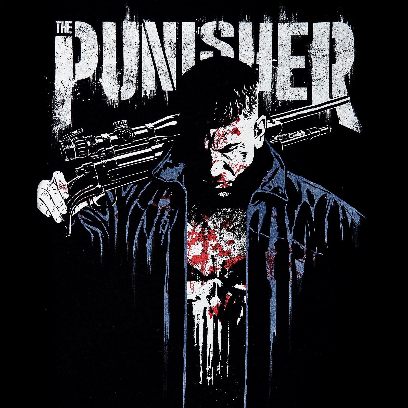 Image produit Punisher - T-Shirt noir Dressed in Blood